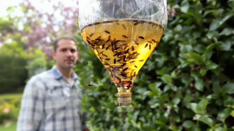 Ce printemps, les frelons asiatiques pullulent : cette bouteille inversée est le piège qu’ils ne contournent pas