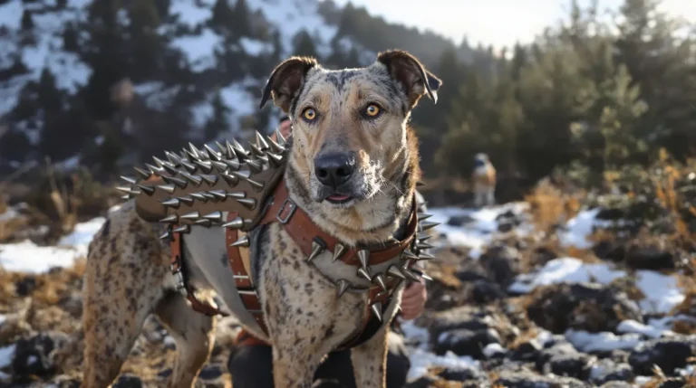 Des pointes d’acier pour tenir le loup à distance : en Europe, le gilet pour chien de chasse se révèle