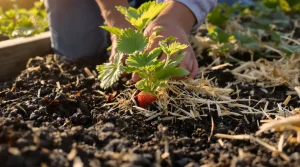 Fraisiers : le geste de printemps avec le paillage qui gâche tout l’été si vous l’oubliez