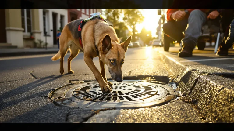 Il repère les fuites d’eau jusqu’à 1m50 sous terre : Malou, le chien au flair redoutable