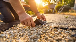 « Je ne désherbe plus mes graviers » : la méthode de paysagistes que tout le monde devrait connaître