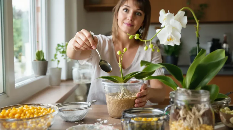 Orchidées que vous alliez jeter : cet ingrédient de cuisine les aide à refleurir vite