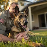 Pour rester avec son Malinois de mission, ce maître-chien l’adopte et lui offre une retraite dorée